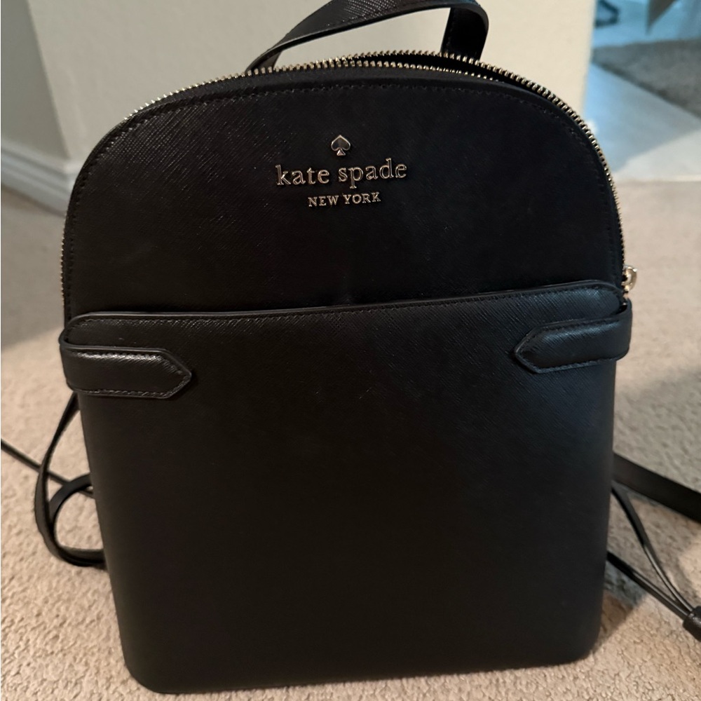 Kate Spade Black Zip-Top Bag